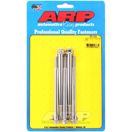 ARP M8 x 1.25 x 115 Hex SS Bolts (5/pkg)