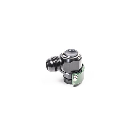 Radium V2 Quick Connect 19mm Male to 10AN Male 90 Degree