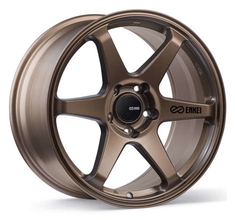 Enkei T6R 17x8 45mm Offset 5x100 Bolt Pattern 72.6 Bore Matte Bronze Wheel