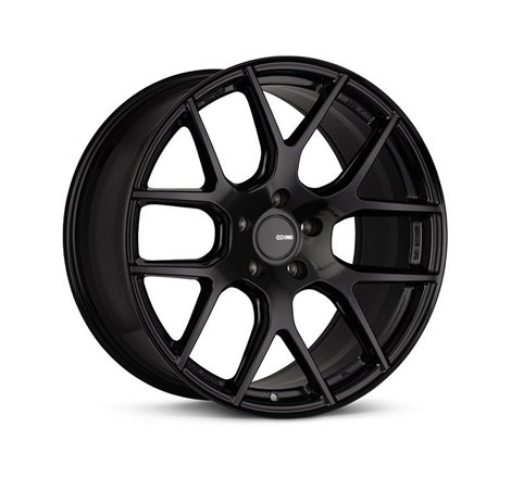 Enkei XM-6 18x8 5x120 40mm Offset 72.6mm Bore Gloss Black Wheel