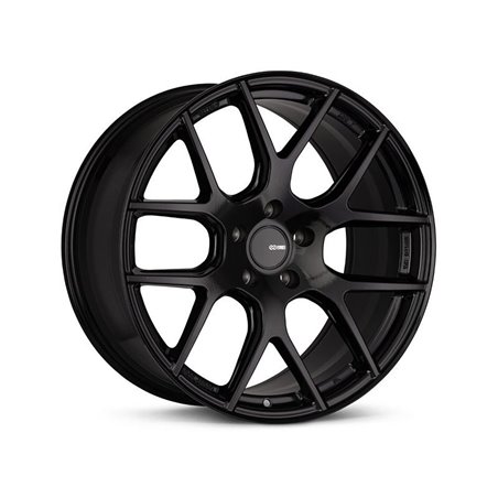 Enkei XM-6 18x8 5x120 40mm Offset 72.6mm Bore Gloss Black Wheel