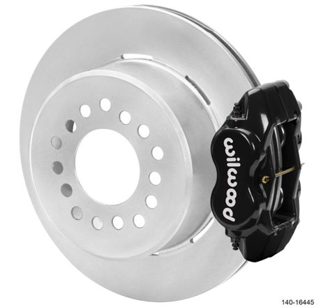 Wilwood Chevrolet 7-5/8in Rear Axle Dynalite Disc Brake Kit 12.19in Rotor -Black Caliper