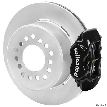 Wilwood Chevrolet 7-5/8in Rear Axle Dynalite Disc Brake Kit 12.19in Rotor -Black Caliper