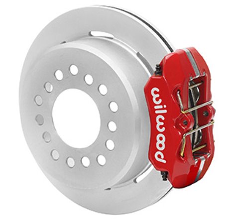 Wilwood Ford Explorer 8.8in Rear Axle Dynapro Disc Brake Kit 11in Rotor -Red Caliper