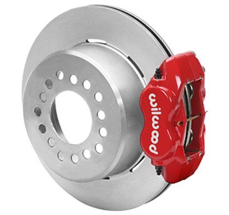 Wilwood Ford Explorer 8.8in Rear Axle Dynalite Disc Brake Kit 12.19in Rotor -Red Caliper