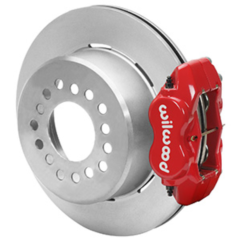 Wilwood Ford Explorer 8.8in Rear Axle Dynalite Disc Brake Kit 12.19in Rotor -Red Caliper