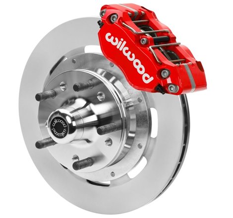 Wilwood 70-81 FBody/75-79 A&XBody Dynapro Frt Brk Kit 11.75in Rtr Red Caliper Use w/ ProDrop Spindle