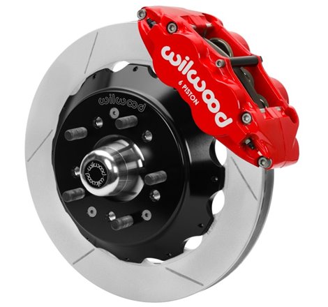 Wilwood 70-81 FBody/75-79 A&XBody FNSL6R Frt Brk Kit 12.88in Rtr Red Caliper Use w/ Pro Drop Spindle