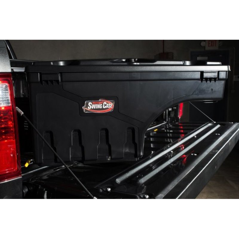 UnderCover 2022 Nissan Frontier Ext/Crew All Beds Drivers Side Swing Case - Black Smooth