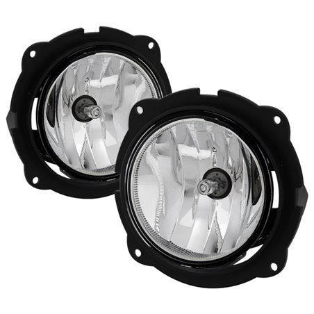 Spyder Ford Eacape 2007-2012 OEM Fog Lights w/Universal Switch- P19W(Included) - Clear