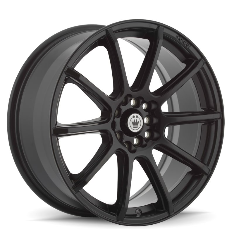 Konig Control 18x8 5x105 / 5x114.3 ET40 Matte Black