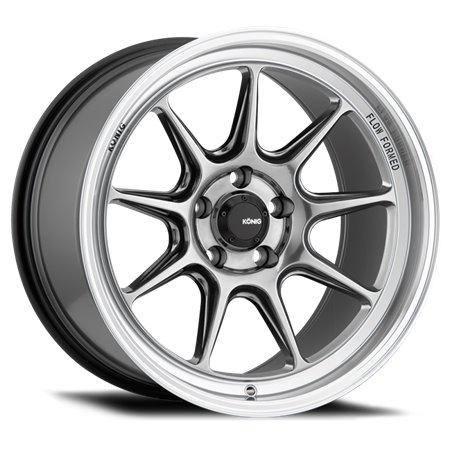 Konig Countergram 19x11B 5x112 ET40 Hyper Chrome / Machined Lip