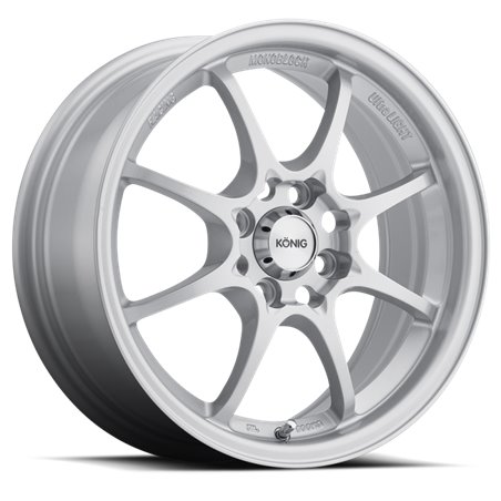 Konig Helium 15x6.5 4x100 ET40 Silver