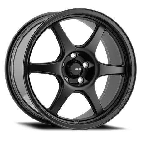 Konig Hexaform 18x10.5B 5x114.3 ET18 Matte Black