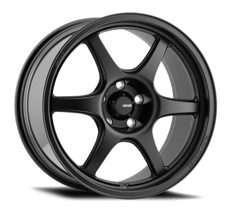 Konig Hexaform 18x9.5A 5x114.3 ET25 Matte Black