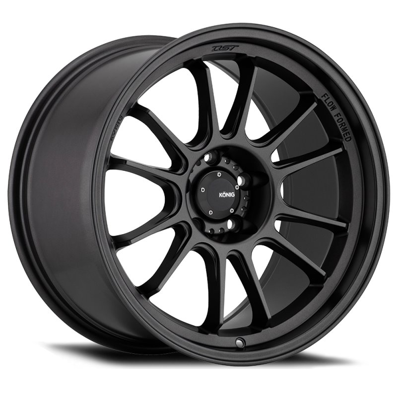 Konig Hypergram 18x11 5x114.3 ET15 Matte Black