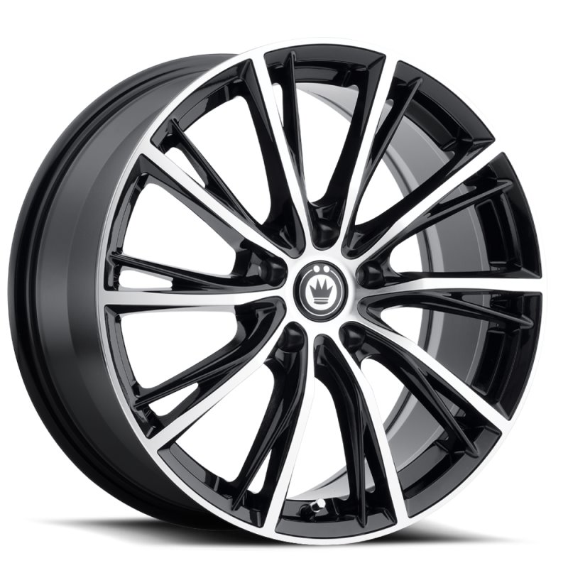 Konig Impression 18x8 5x108 ET40 Gloss Black w/ Machined Face