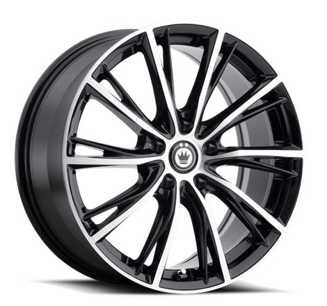 Konig Impression 17x7.5 5x120 ET40 Gloss Black w/ Machined Face