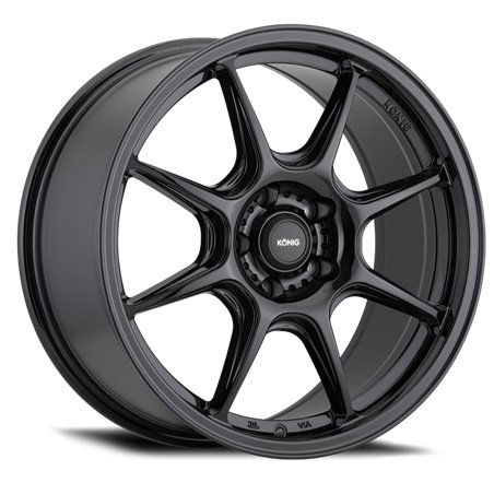 Konig Lockout 18x9.5 5x114.3 ET22 Gloss Black