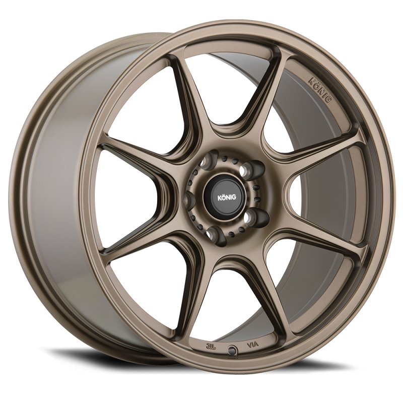 Konig Lockout 18x8.5 5x108 ET43 Matte Bronze