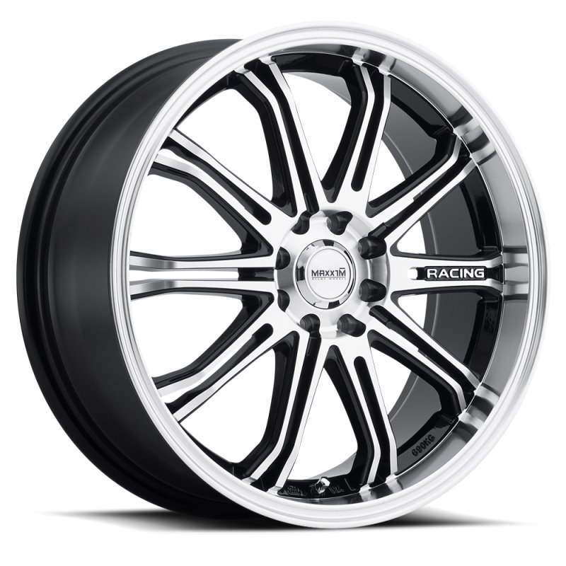 Maxxim Ferris 17x7 8x100/108 ET40 Black Machine Face