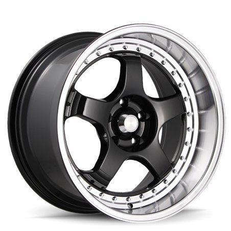 Konig SSM 18x9 5x100 ET42 Gloss Black w/ Machined Lip