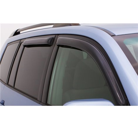 AVS 20-22 Toyota Corolla (Excl. Hatchback) Ventvisor Outside Mount Window Deflectors 4pc - Smoke