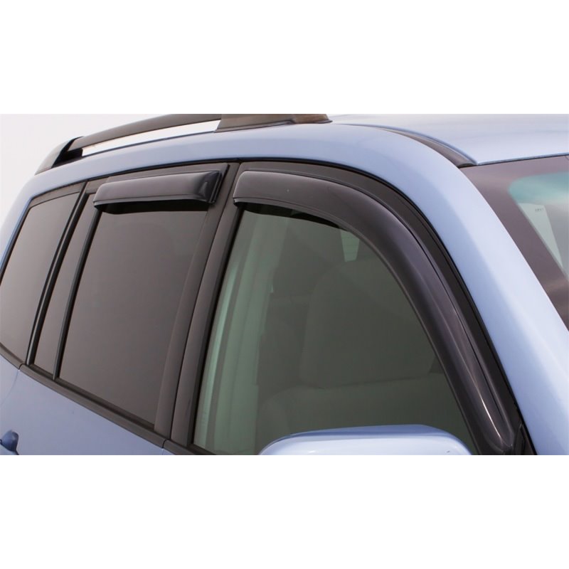 AVS 20-22 Toyota Corolla (Excl. Hatchback) Ventvisor Outside Mount Window Deflectors 4pc - Smoke