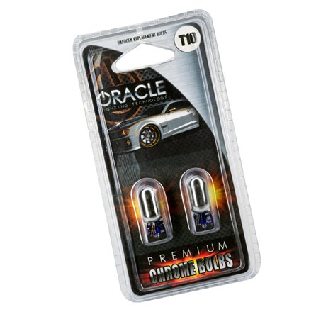 Oracle T10 Chrome Bulbs (Pair) - White