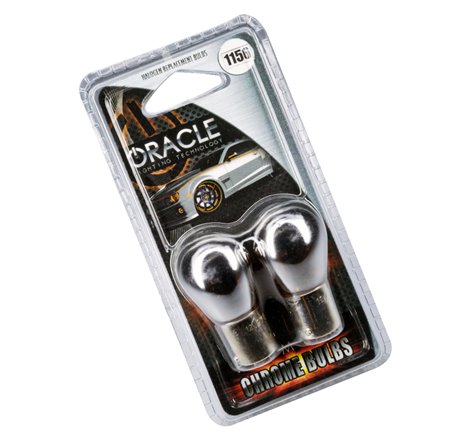 Oracle 1156 Chrome Bulbs (Pair) - Amber