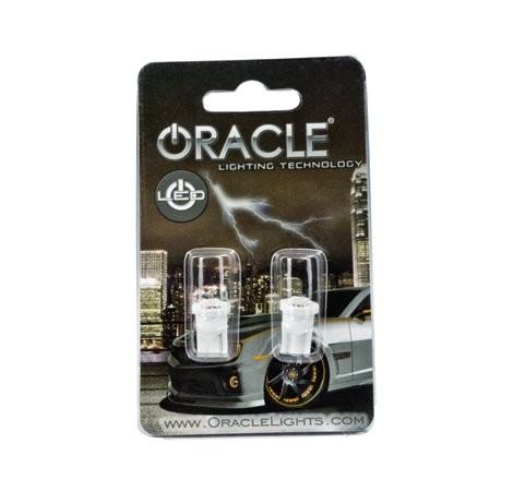 Oracle T10 1 LED 3-Chip SMD Bulbs (Pair) - Blue