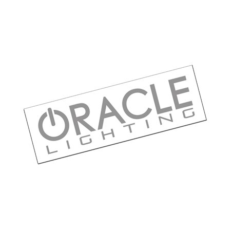 Oracle Decal 6in - Silver