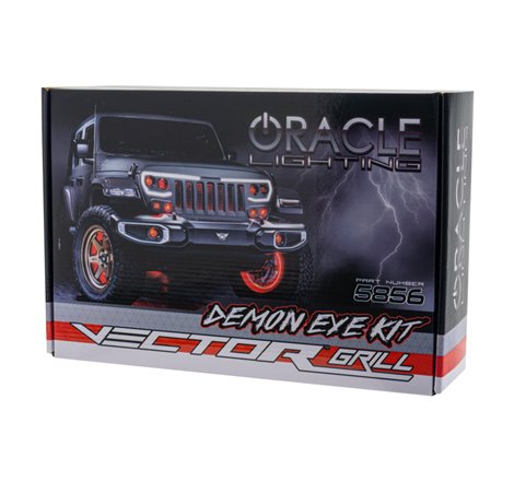 Oracle VECTOR Grille Demon Eye Projector Conversion Kit - ColorSHIFT w/o Controller