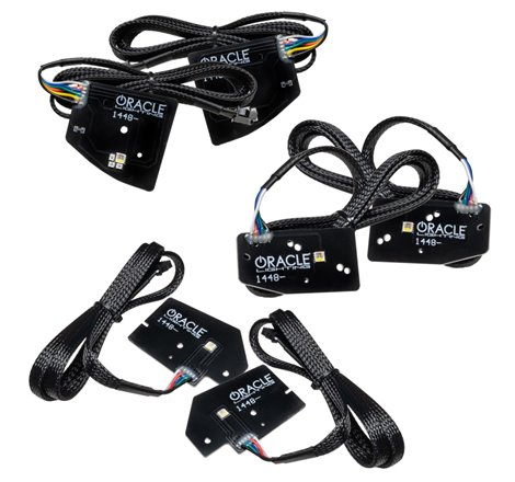 Oracle 19-21 RAM 1500 Projector LED Headlight DRL Upgrade Kit - ColorSHIFT RGBW+A w/o Controller