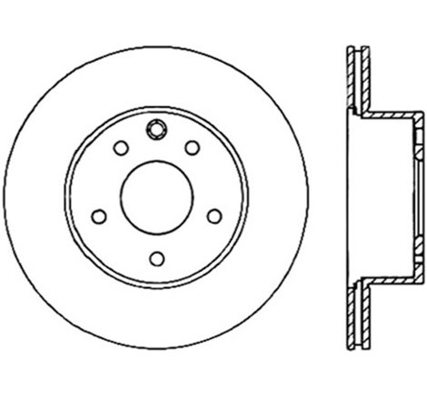 StopTech Power Slot 06-07 350Z / 05-07 G35 / 06-07 G35X SportStop CRYO Slotted Rear Left Rotor