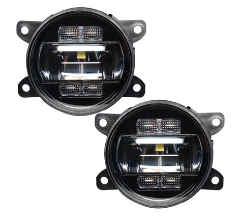 Oracle 4in High Performance LED Fog Light (Pair) - 6000K