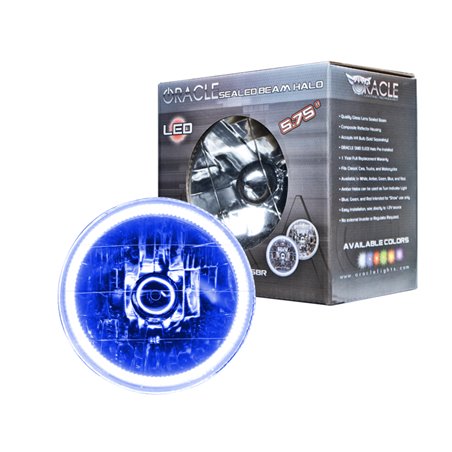 Oracle Pre-Installed Lights 5.75 IN. Sealed Beam - Blue Halo