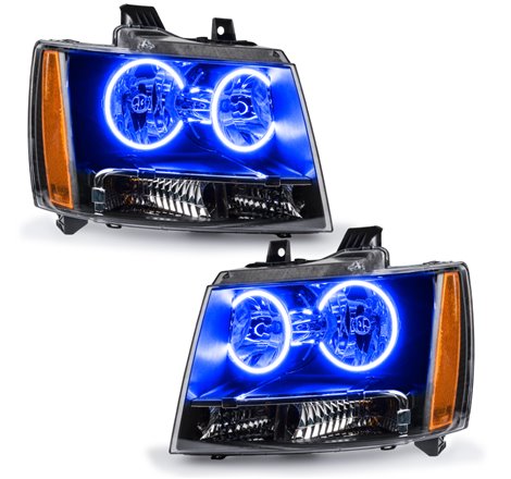 Oracle 07-13 Chevrolet Avalanche Pre-Assembed SMD Headlights - Blue