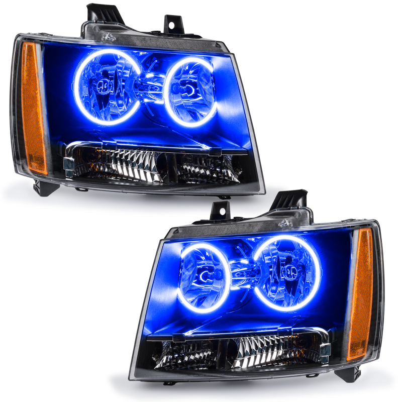 Oracle 07-13 Chevrolet Avalanche Pre-Assembed SMD Headlights - Blue