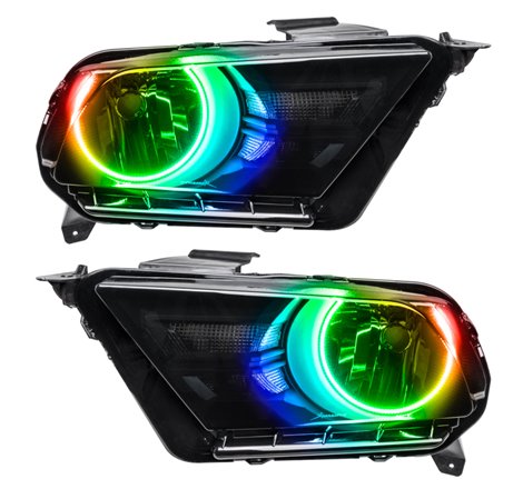 Oracle 10-14 Ford Mustang HL (Non-HID) - ColorSHIFT w/ 2.0 Controller