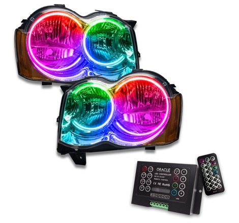 Oracle 08-10 Jeep Grand Cherokee SMD HL (Non-HID) - ColorSHIFT w/ 2.0 Controller