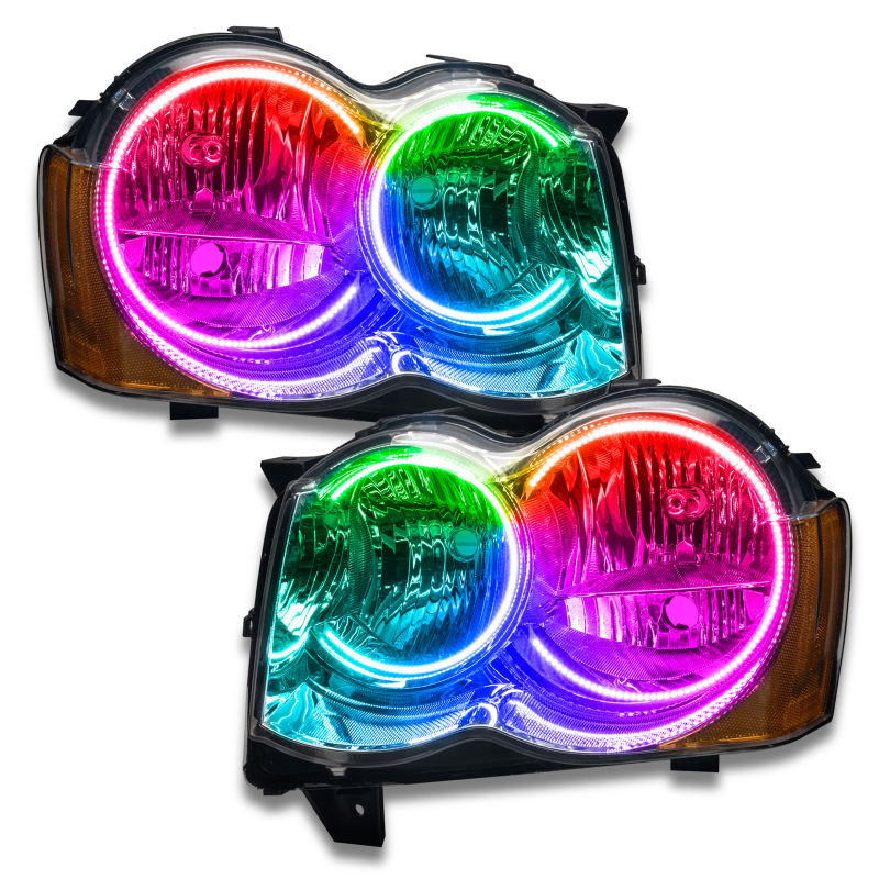 Oracle 08-10 Jeep Grand Cherokee SMD HL (Non-HID) - ColorSHIFT w/o Controller