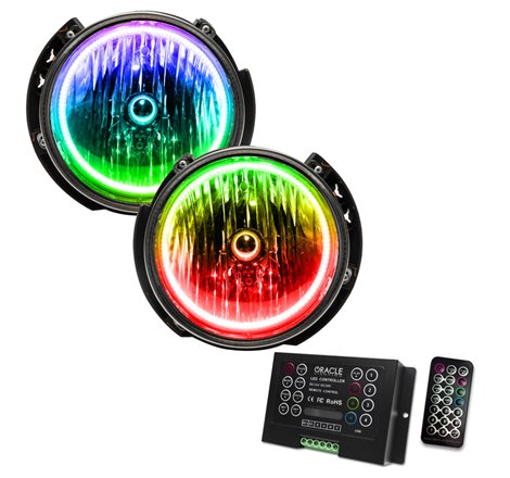 Oracle 07-16 Jeep Wrangler JK SMD HL - ColorSHIFT w/ 2.0 Controller