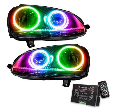 Oracle 06-10 Volkswagen Jetta SMD HL - Chrome - ColorSHIFT w/ 2.0 Controller