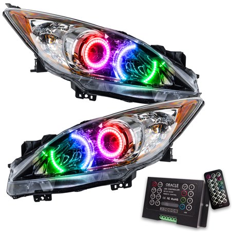 Oracle 10-13 Mazda 3 SMD HL - Halogen - ColorSHIFT w/ 2.0 Controller