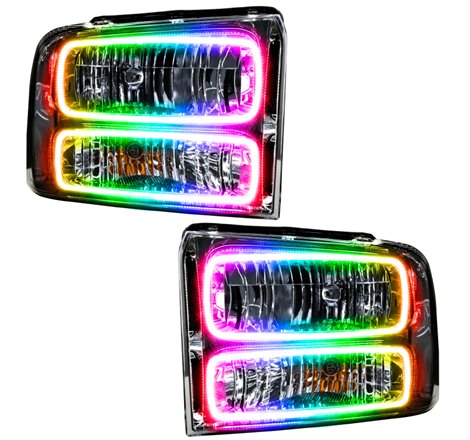 Oracle 05 Ford Excursion SMD HL - Chrome - ColorSHIFT w/o Controller