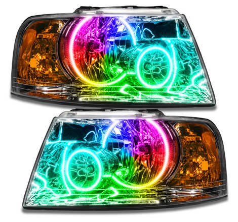 Oracle 03-06 Ford Expedition SMD HL - Chrome - ColorSHIFT w/o Controller