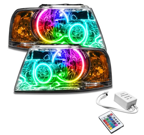 Oracle 03-06 Ford Expedition SMD HL - Chrome - ColorSHIFT w/ Simple Controller