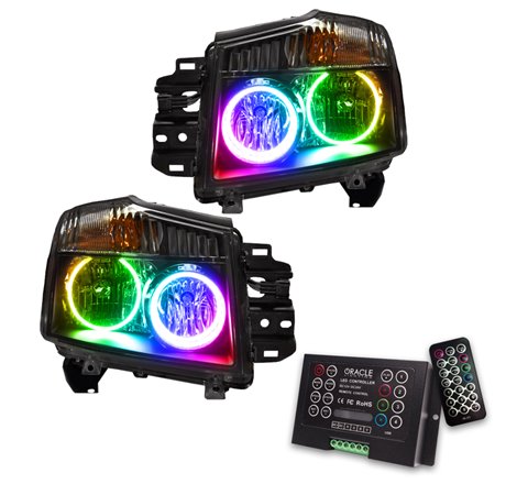 Oracle 08-15 Nissan Titan SMD HL - ColorSHIFT w/ 2.0 Controller