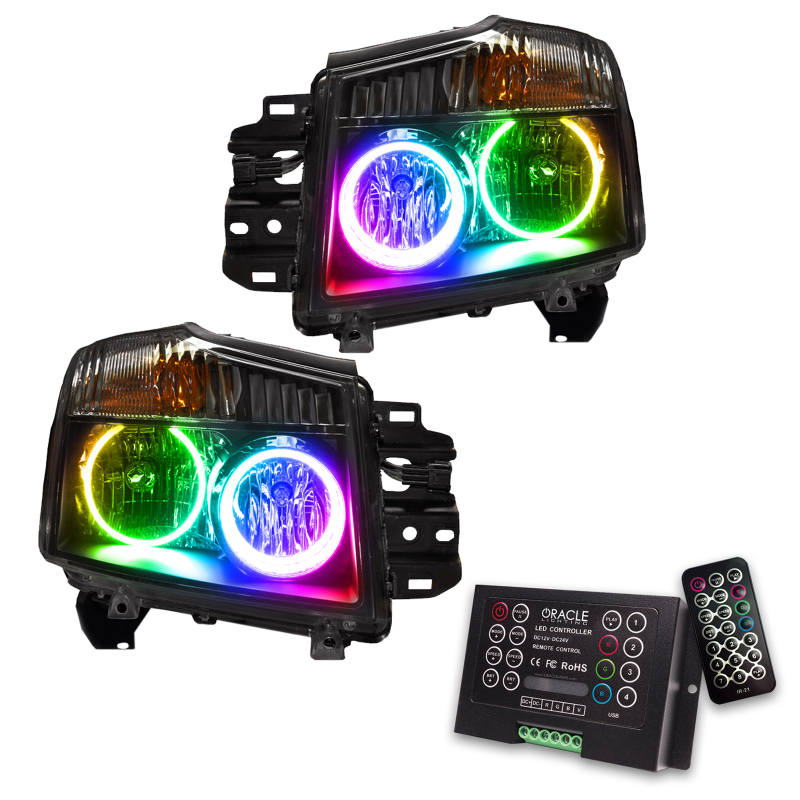 Oracle 08-15 Nissan Titan SMD HL - ColorSHIFT w/ 2.0 Controller